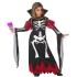Fato de vampiro esqueleto infantil
