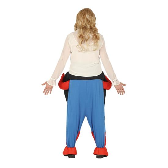 Fantasia unissex de ombro do Superman