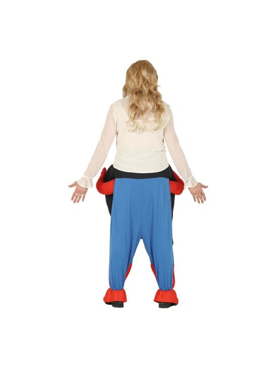 Fantasia unissex de ombro do Superman