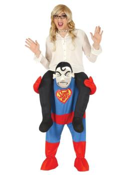 Fantasia unissex de ombro do Superman