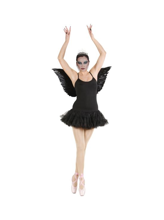Fantasia adulta de bailarina de cisne negro