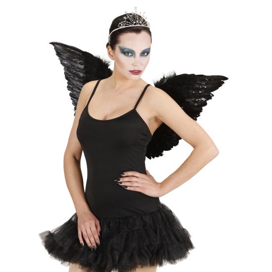 Fantasia adulta de bailarina de cisne negro