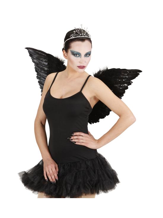 Fantasia adulta de bailarina de cisne negro