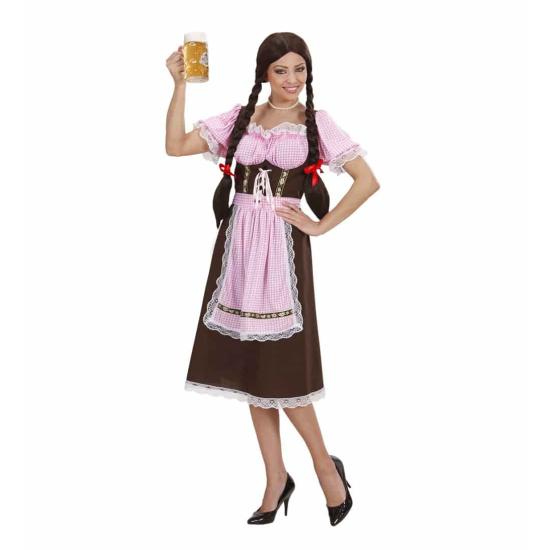 Traje de vestido longo bávaro adulto. Traje de vestido longo bávaro adulto.