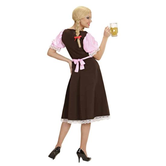 Traje de vestido longo bávaro adulto. Traje de vestido longo bávaro adulto.