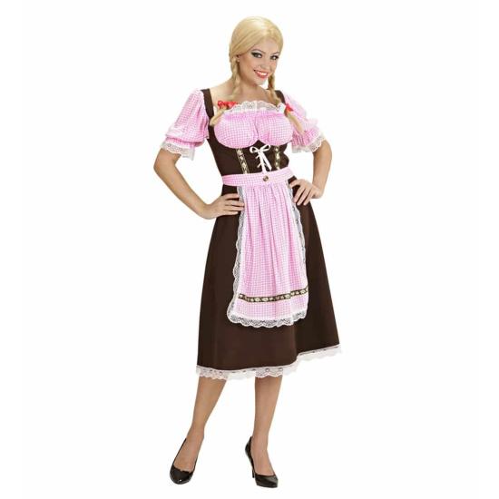 Traje de vestido longo bávaro adulto. Traje de vestido longo bávaro adulto.