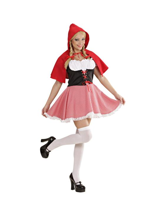 Fantasia sexy de Chapeuzinho Vermelho para mulheres