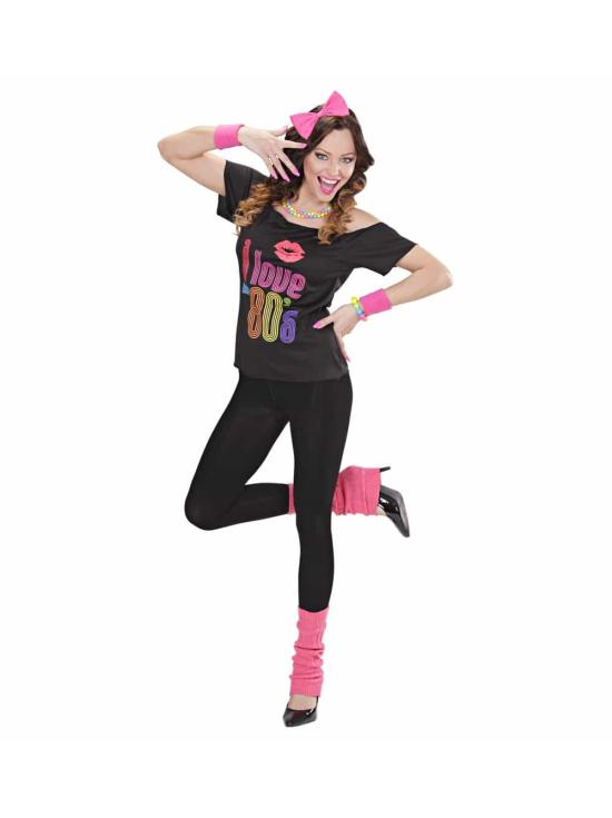 Fantasia Chique de Garota dos Anos 80 para Adultos