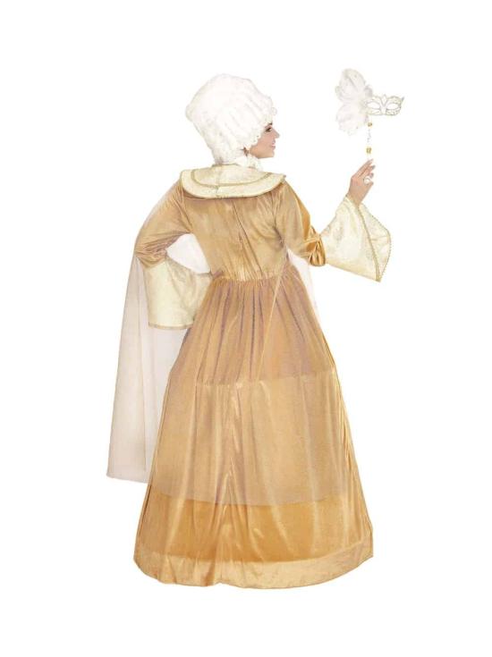 Fantasia luxuosa de cortesã veneziana