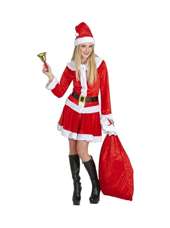 Fantasia adulta de Feliz Natal Mãe Natal