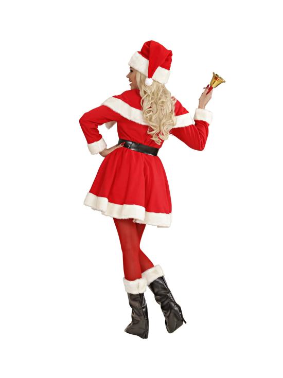 Fantasia de mãe natal super luxuosa para adulto