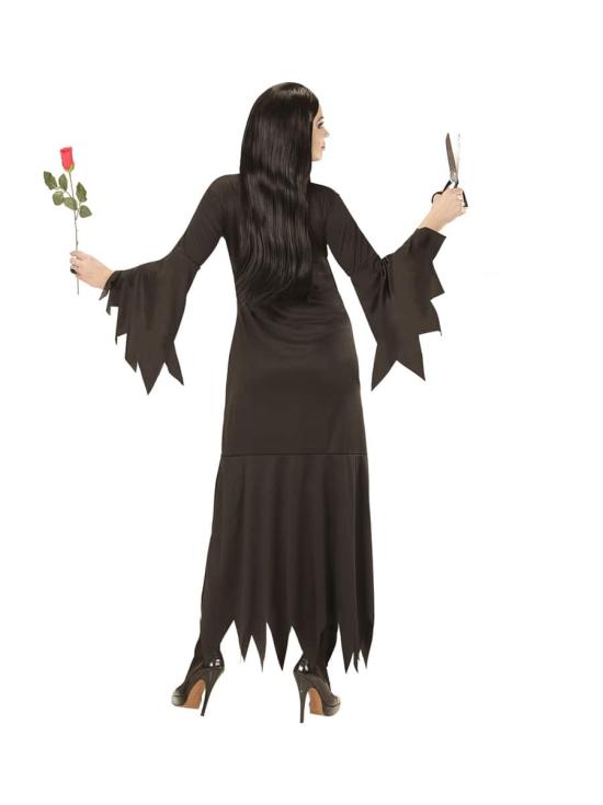 Fato de Morticia Addams para adulto