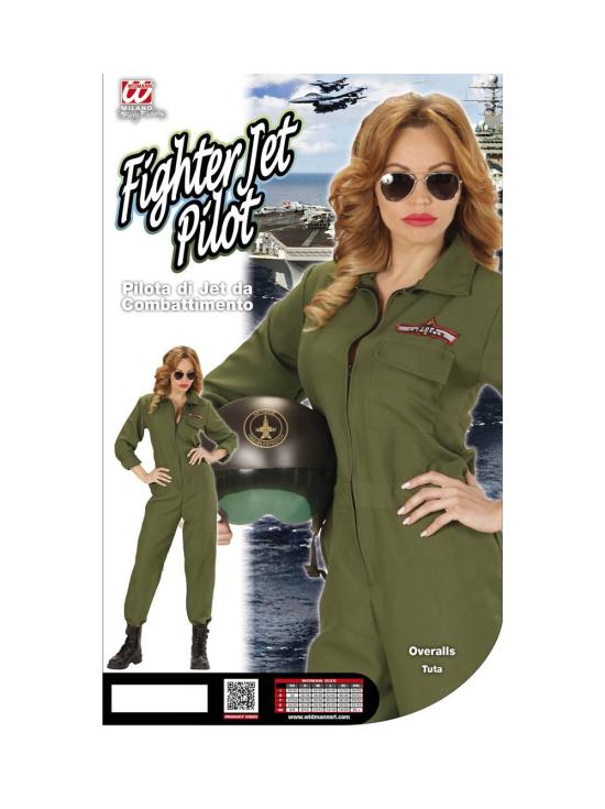 Fantasia de piloto de caça Top Gun para mulheres