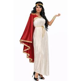 Fantasia de Imperatriz Romana para adultos, tamanho 42-44