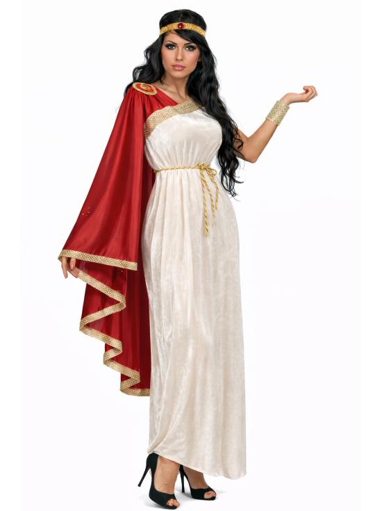 Fantasia de Imperatriz Romana para adultos, tamanho 42-44