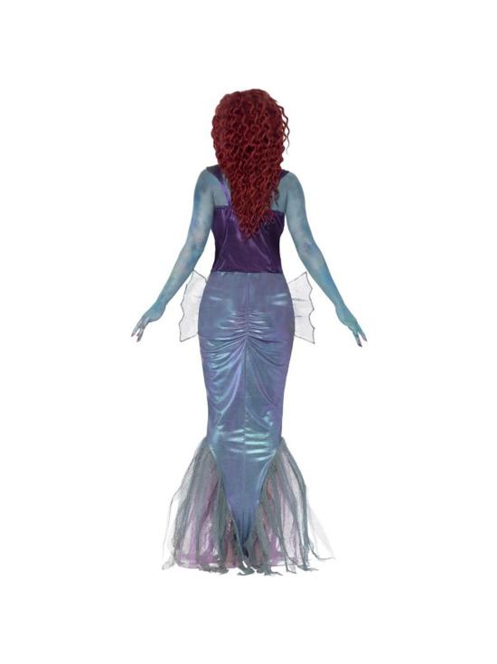 Fantasia de sereia zumbi para mulher