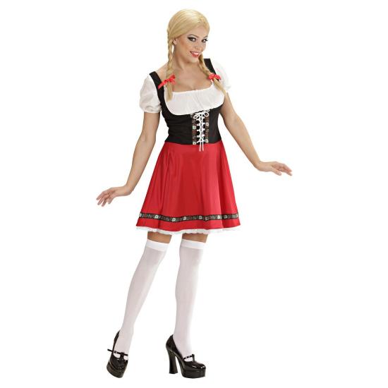 Fato tirolês Heidi Oktoberfest para adulto Fato tirolês Heidi Oktoberfest para adulto