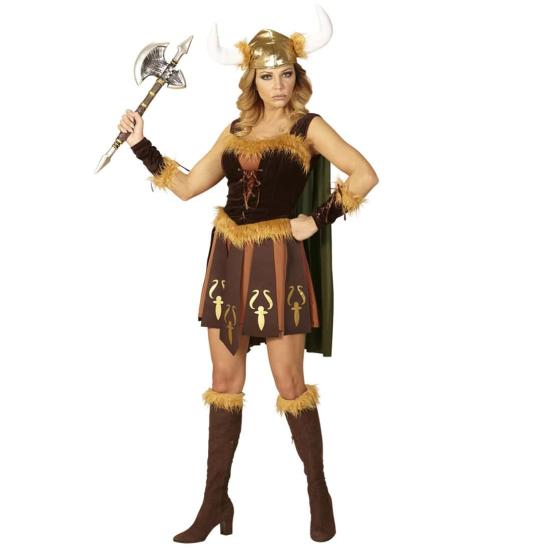 Fato adulto de guerreiro viking Valhalla.