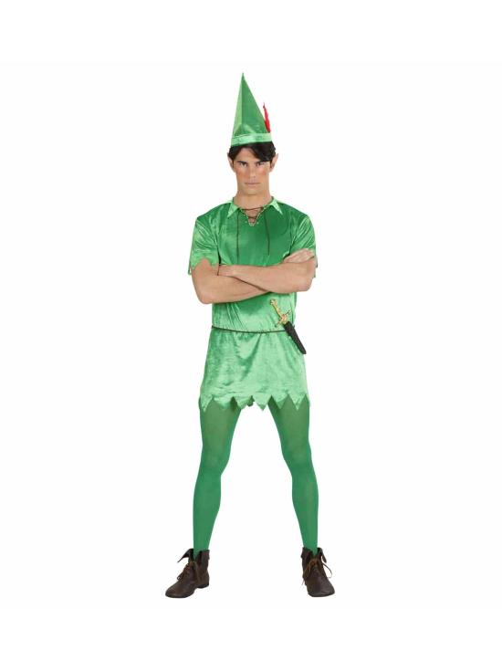 Fantasia unissex de Peter Pan para adulto