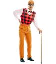 Fantasia de Vovô Rabugento para Homens Adultos