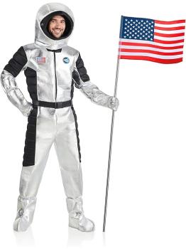 Fato de Astronauta Armagedom adulto.
