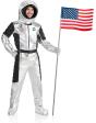 Fato de Astronauta Armagedom adulto.