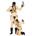 Fantasia de bondage sadomasoquista para homens adultos