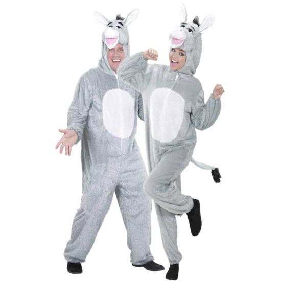 Fantasia de burro de pelúcia unissex adulto Fantasia de burro de pelúcia unissex adulto