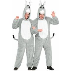 Fantasia de Burro de Pelúcia Unissex para Adultos