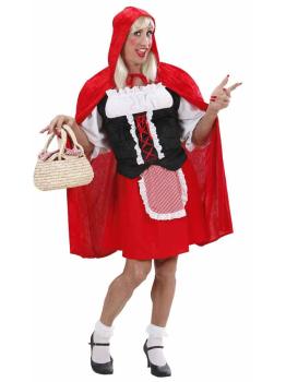 Fantasia de Chapeuzinho Vermelho para Homens Adultos