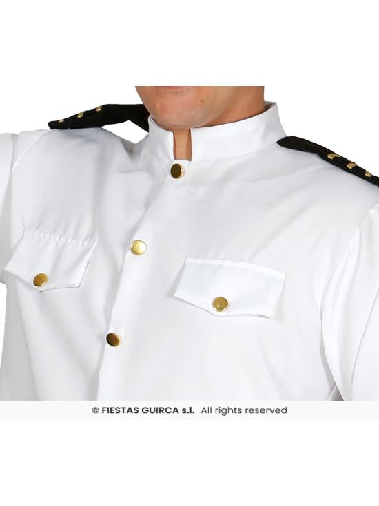 Fantasia adulta de capitão da Marinha