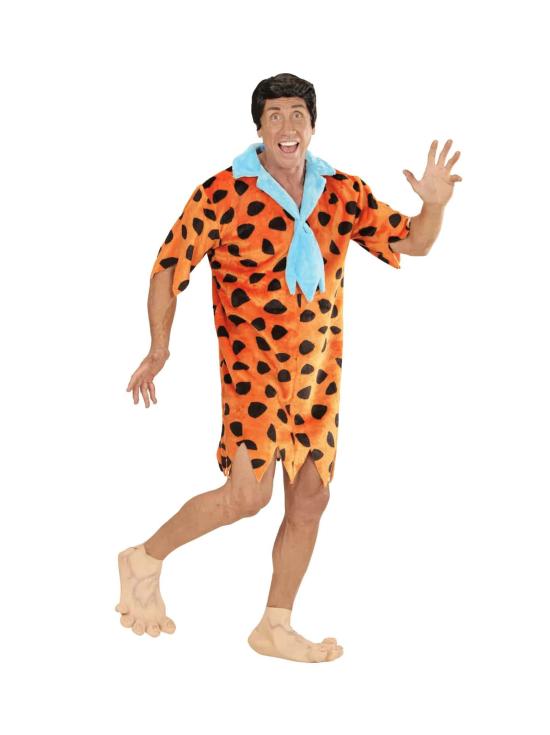 Fato de homem das cavernas Peter Flintstones tamanho adulto.