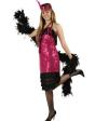 Traje Charleston para mulheres adulta