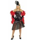 Fato Charleston Adulto Preto Extra Luxo