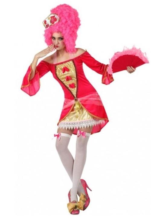 Traje adulto sexy de cortesã rococó