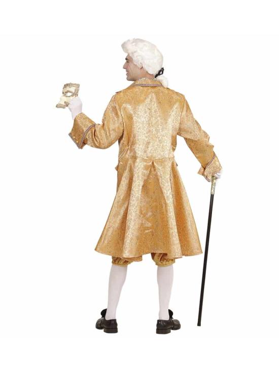 Traje luxuoso de cortesão veneziano