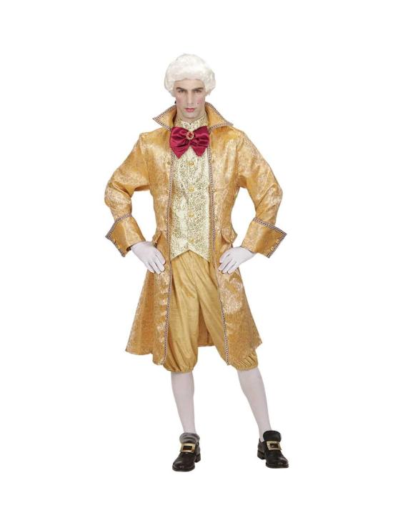 Traje luxuoso de cortesão veneziano