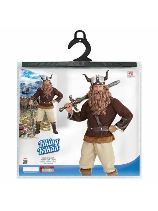 Fato de viking cruel para homem