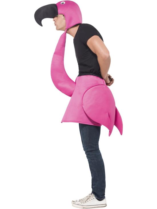 Fato de Flamenco rosa para adulto