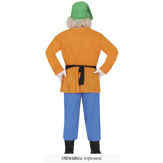 Fantasia de trabalhador anão adulto