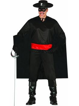 Fantasia de Zorro Mascarado Adulto para Homem