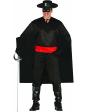Fantasia de Zorro Mascarado Adulto para Homem