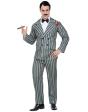 Fato de Gomez Addams ou Gangster para adulto