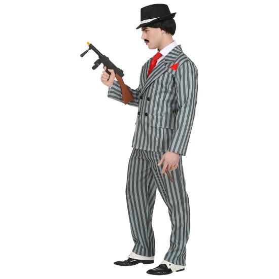 Fato de Gomez Addams ou Gangster para adulto