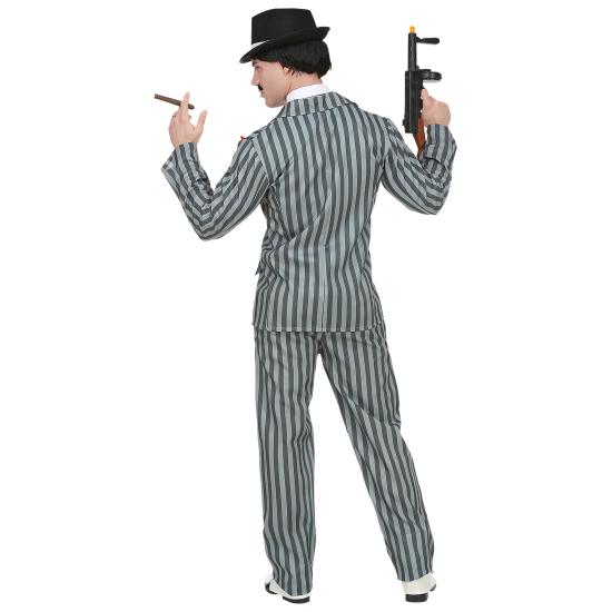 Fato de Gomez Addams ou Gangster para adulto