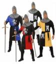Cores da fantasia de guerreiro medieval adulto