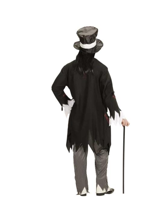 Fantasia de Halloween do noivo cadáver adulto