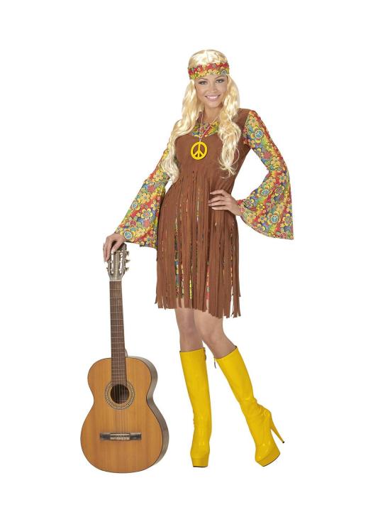Fantasia hippie vintage para adultos