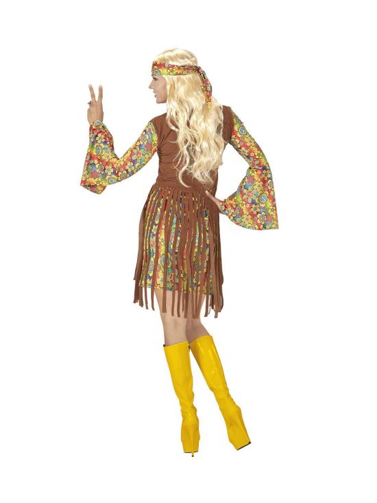 Fantasia hippie vintage para adultos
