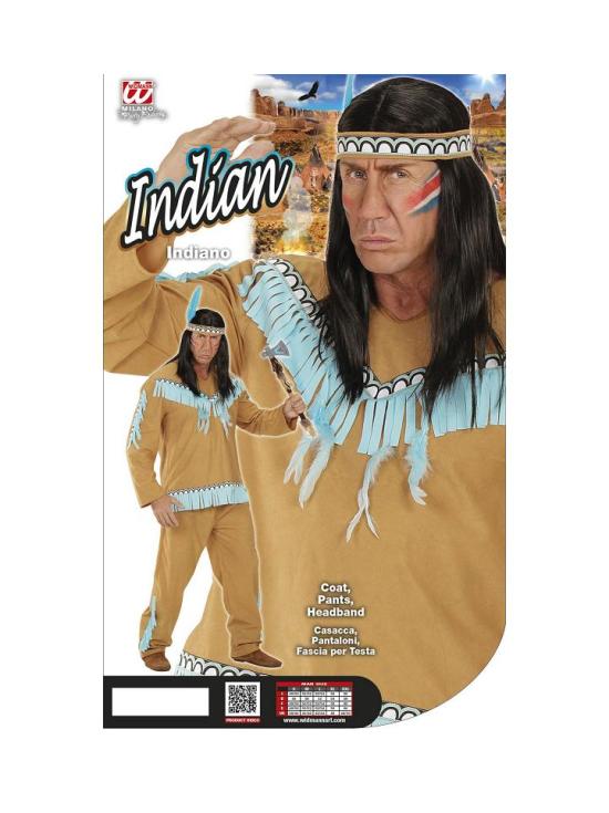 Fantasia de Índio Sioux para Adultos